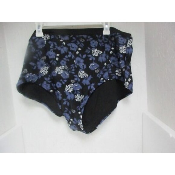Adore Me Women's Baylie Contour Swim Bottoms Blueprint Blooms Size 2X NWOT!!! - Picture 1 of 2